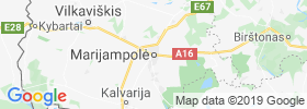 Marijampole map